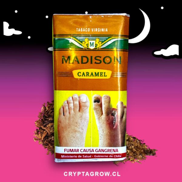 TABACO CARAMELO MADISON 45G